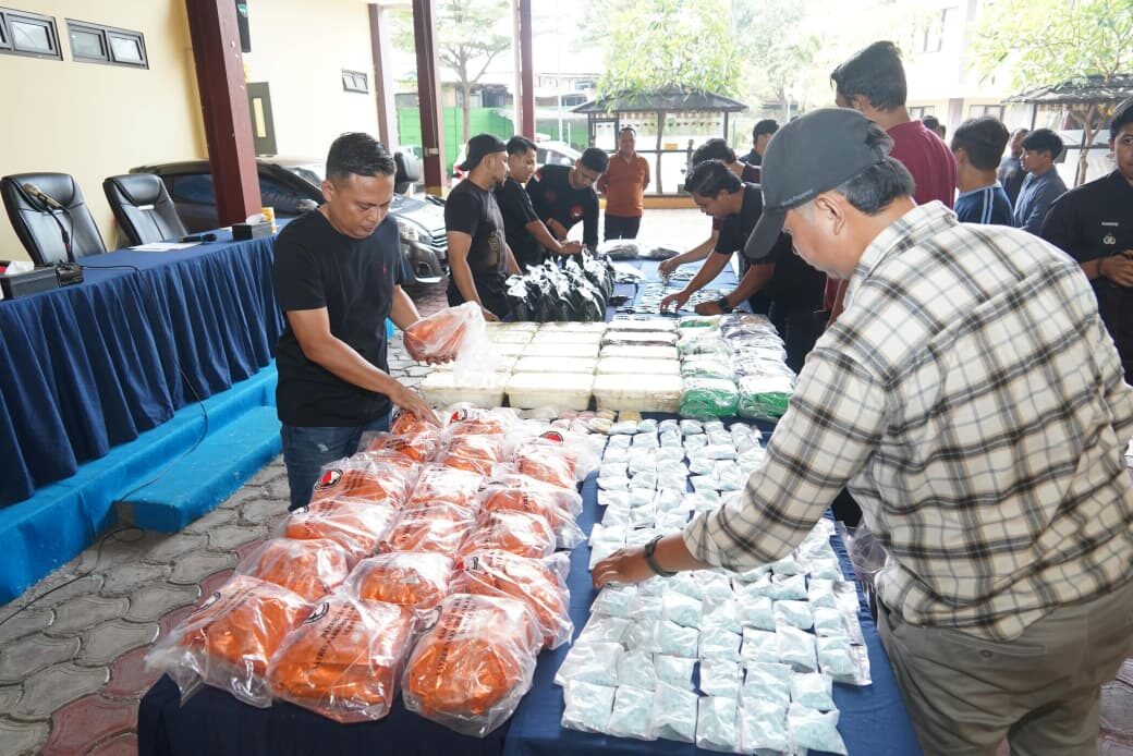 Operasi Nila Jaya 2026 Polres Jakpus Ungkap 86 Kasus Narkotika