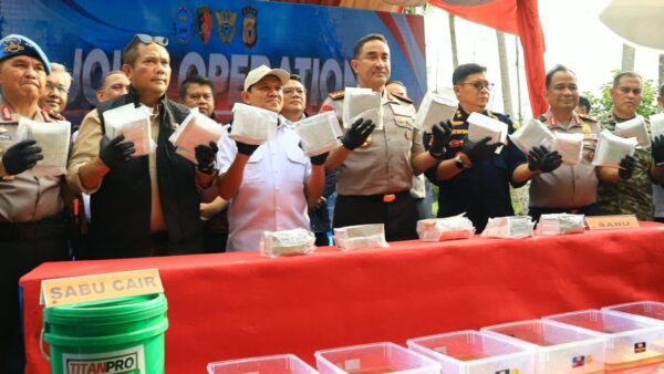 Kapolri: Tim Gabungan Sita Hampir 1,2 Ton Sabu dari Laboratorium Gelap di Aceh